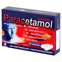 Paracetamol Aflofarm 500 mg tabletki 