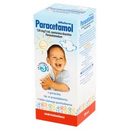 Paracetamol Aflofarm 120 mg/5 ml zawiesina doustna 