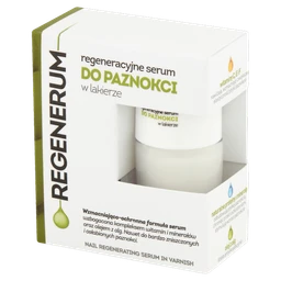 Regenerum, regeneracyjne serum do paznokci, lakier 