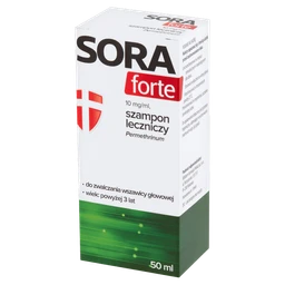 Sora Forte 10 mg/ml szampon leczniczy 