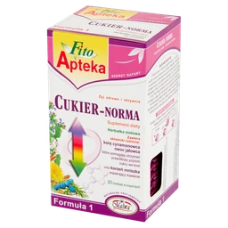 Formuła 1 Cukier - Norma zioła do zaparzania 