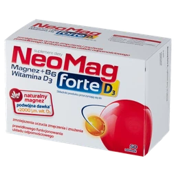 NeoMag forte D3 120 mg+1,4 mg+50 µg tabletki 