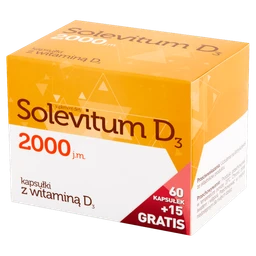 Solevitum D3 2000 j.m. 50 µg kapsułki 