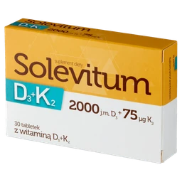 Solevitum D3+K2 50 µg+75 µg tabletki 