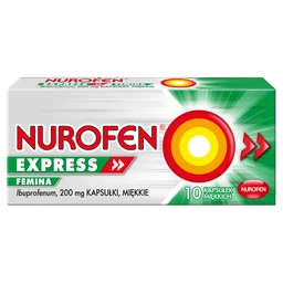 Nurofen Express Caps 200 mg kapsułki miękkie 