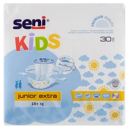 Seni Kids, pieluchomajtki, Junior Extra (15+ kg) 