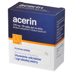 Acerin (195 mg + 98 mg)/g płyn do stosowania na skórę 