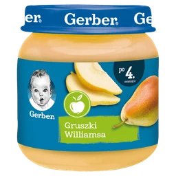 Gerber deserek z gruszek Williamsa 