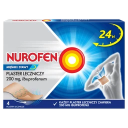 Nurofen Mięśnie i Stawy 200 mg plaster leczniczy 