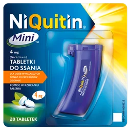 NiQuitin MINI 4 mg tabletki do ssania 