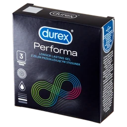 Durex Performa, prezerwatywy ze środkiem nawilżającym 