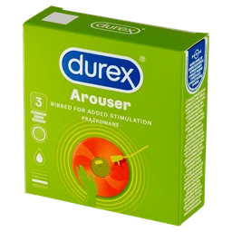 Durex Arouser, prezerwatywy prążkowane 