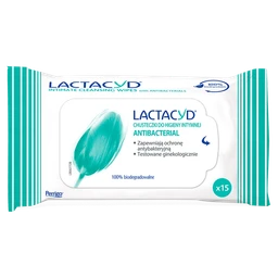 Lactacyd Antibacterial, chusteczki do higieny intymnej 