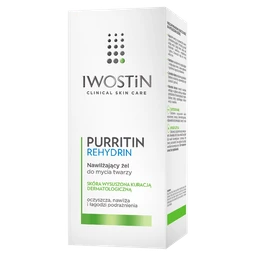 Iwostin Purritin Rehydrin nawilżający żel do mycia twarzy 