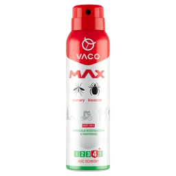 Vaco Max 30% DEET, spray na komary i kleszcze 