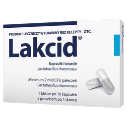 Lakcid 2 mld CFU kapsułki twarde 