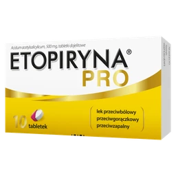 Etopiryna PRO 500 mg tabletki dojelitowe 