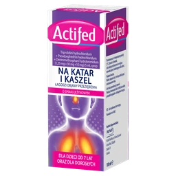 Actifed (1,25 mg + 30 mg + 10 mg)/5 ml syrop 