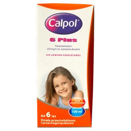 Calpol 6 Plus 250 mg/5 ml zawiesina doustna 