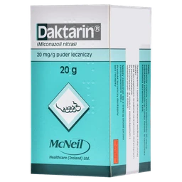 Daktarin 20 mg/g puder leczniczy 