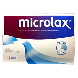 Microlax (4,465 g+0,0645 g+0,45 g)/5 ml roztwór doodbyt. 