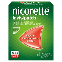 Nicorette Invisipatch 10 mg/16 h system transdermalny 