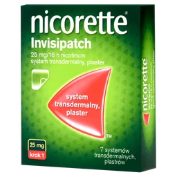 Nicorette Invisipatch 25 mg/16 h system transdermalny 