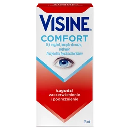 Visine Comfort 0,5 mg/ml krople do oczu, roztwór 