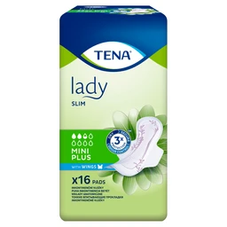 Tena Lady Slim Mini Plus Wings, wkładki anatomicznei 