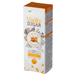 Bielenda Vanity Sugar krem do depilacji z woskiem pszczelim 