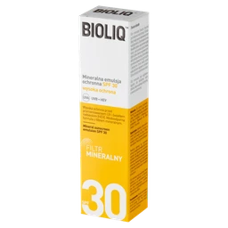 Bioliq SPF, mineralna emulsja ochronna SPF 30 