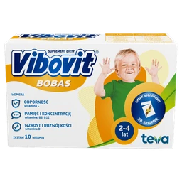 Vibovit Bobas proszek do sporządzenia roztworu doustnego o smaku waniliowym 