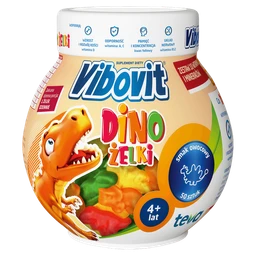 Vibovit Dino żelki o smaku owocowym 