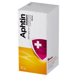 Aphtin Aflofarm 200 mg/g płyn do stosowania w jamie ustnej 