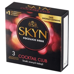 Unimil Skyn Coctail Club, nielateksowe prezerwatywy 