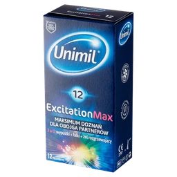 Unimil Excitation Max, prezerwatywy lateksowe 