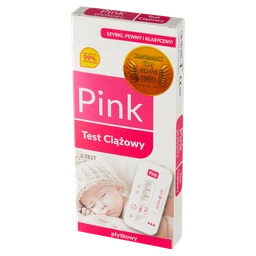 Pink Test, test ciążowy płytkowy 