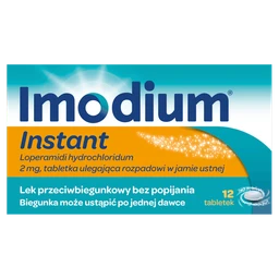 Imodium Instant 2 mg tabletki ulegające rozpadowi w jamie ustnej 