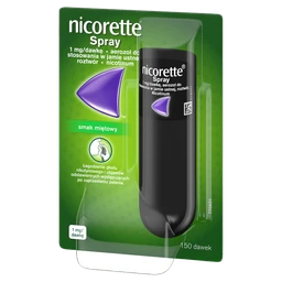 Nicorette Spray 1 mg/dawkę aerozol do stosowania w jamie ustnej 