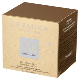 Dermika Luxury Gold 24k 45+, krem na dzień i noc 