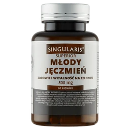 Młody jęczmień Singularis Superior 500 mg kapsułki 