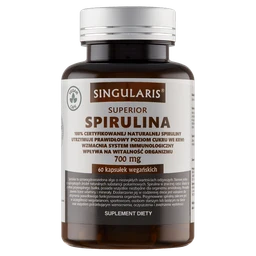 Spirulina Singularis Superior 700 mg kapsułki 