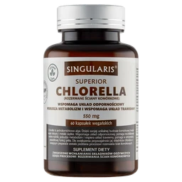 Chlorella Singularis Superior 550 mg kapsułki 