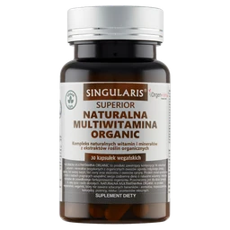 Naturalna multiwitamina Organic Singularis Superior kapsułki 