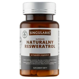 Naturalny Resweratrol Singularis Superior 245 mg kapsułki 