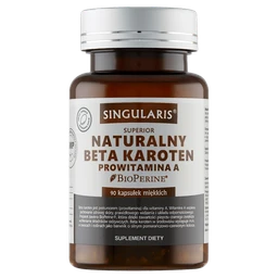 Naturalny Beta Karoten Singularis Superior 8 mg+4,75 mg kapsułki 