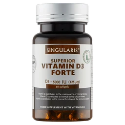 Singularis Superior Witamina D3 Forte 5000 j.m., suplement diety 