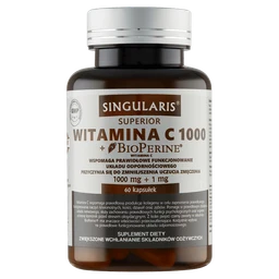 Witamina C 1000 + BioPerine Singularis Superior kapsułki 