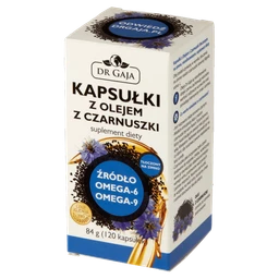 Kapsułki z olejem z czarnuszki Dr Gaja 