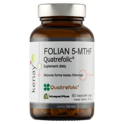 Folian 5-MTHF Quatrefolic, kapsułki 